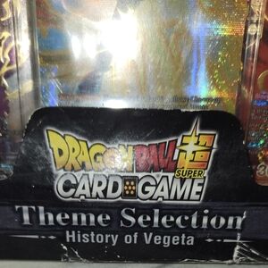 Dragon Ball Super Card Game Theme Selection History Of Vegeta